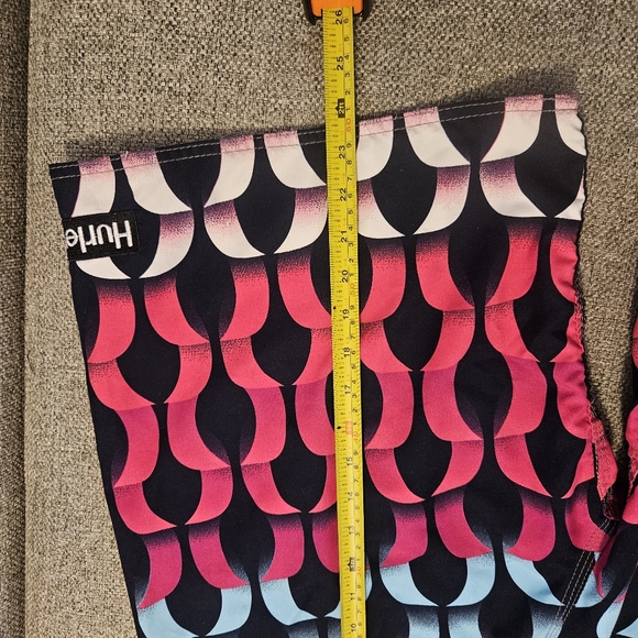 Hurley Phantom Multi-Color Board Shorts Mens Sz 38 Swim Trunks Drawstring - Picture 3 of 8